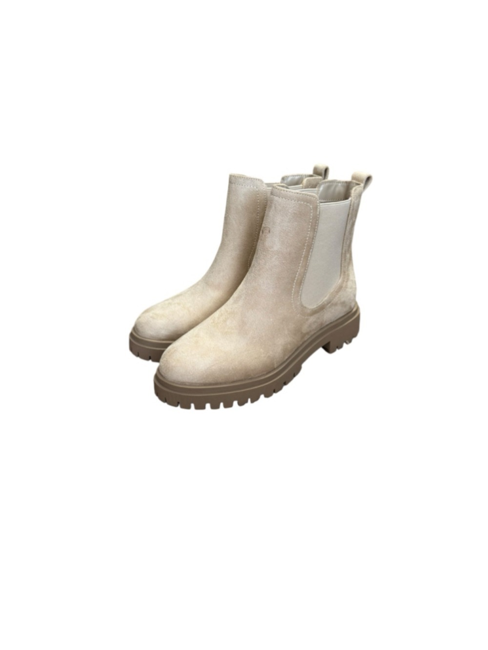 Women's Old Navy Ankle Boots Size 7 Beige